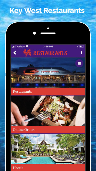 Emulate iPhone app Key West Restaurants using MyAndroid Emulate iPhone app Key West Restaurants using MyAndroid