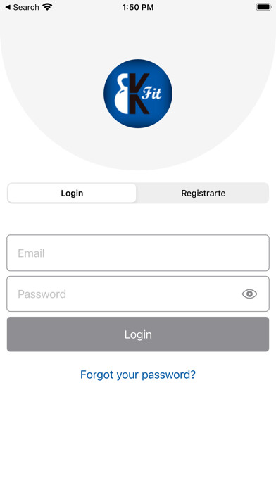 Emulate iPhone app K-Fit Centre using MyAndroid