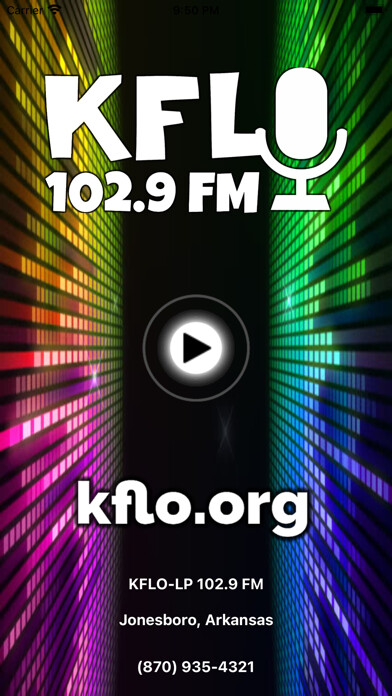 Emulate iPhone app KFLO Radio using MyAndroid