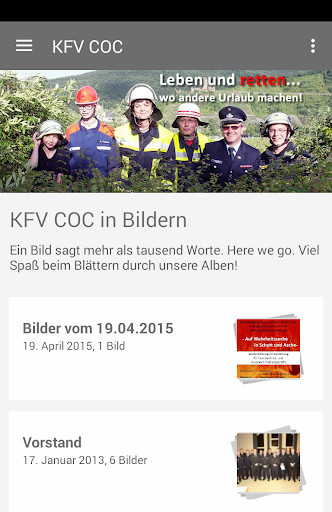 Run android online APK KFV Cochem-Zell e.V. from MyAndroid or emulate KFV Cochem-Zell e.V. using MyAndroid