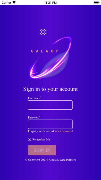 Emulate iPhone app KGP Galaxy using MyAndroid