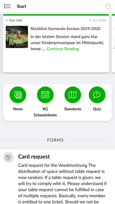 Emulate iPhone app KG Schweinheim e.V. using MyAndroid Emulate iPhone app KG Schweinheim e.V. using MyAndroid