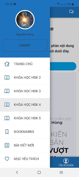 Run android online APK Khóa học HSK online from MyAndroid or emulate Khóa học HSK online using MyAndroid