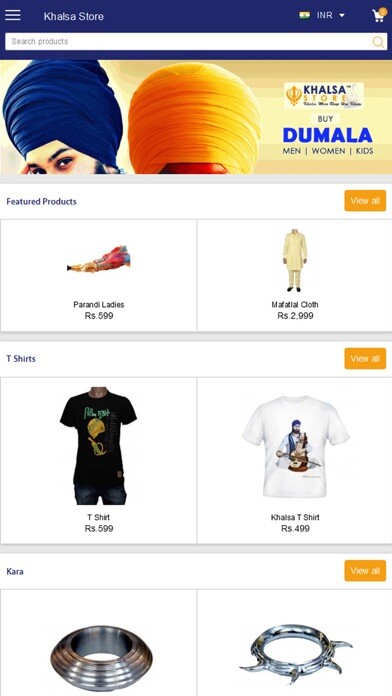 Emulate iPhone app KhalsaStore using MyAndroid