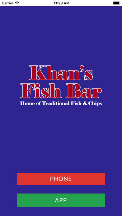 Emulate iPhone app Khans Fish Bar using MyAndroid Emulate iPhone app Khans Fish Bar using MyAndroid