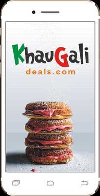 Emulate Android APK KhauGaliDeals-Restaurant Deals