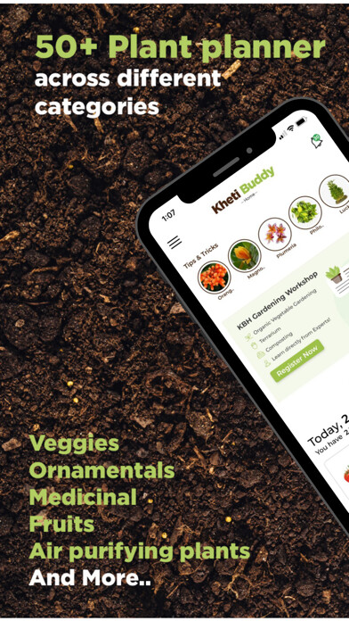 Emulate iPhone app KhetiBuddy Home Gardening App using MyAndroid Emulate iPhone app KhetiBuddy Home Gardening App using MyAndroid
