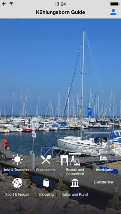 Emulate iPhone app Kühlungsborn Guide using MyAndroid Emulate iPhone app Kühlungsborn Guide using MyAndroid