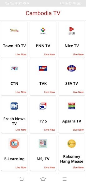 Run android online APK Khmer TV Online from MyAndroid or emulate Khmer TV Online using MyAndroid