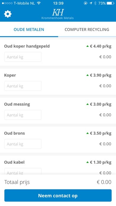 Emulate iPhone app KH Metals using MyAndroid