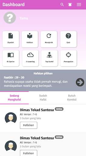 Run android online APK KHOT Tahfidz Online from MyAndroid or emulate KHOT Tahfidz Online using MyAndroid