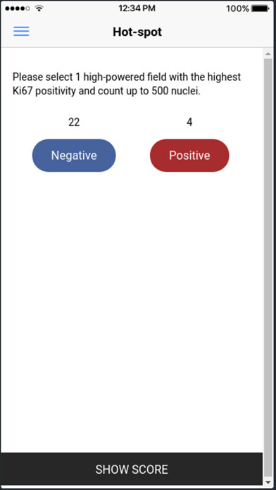 Emulate iPhone app Ki67 scoring app using MyAndroid Emulate iPhone app Ki67 scoring app using MyAndroid