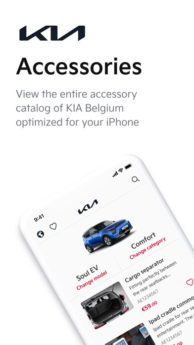 Emulate iPhone app KIA Accessories Belgium using MyAndroid Emulate iPhone app KIA Accessories Belgium using MyAndroid