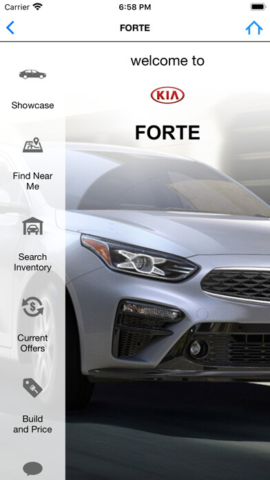 Emulate iPhone app Kia Forte using MyAndroid