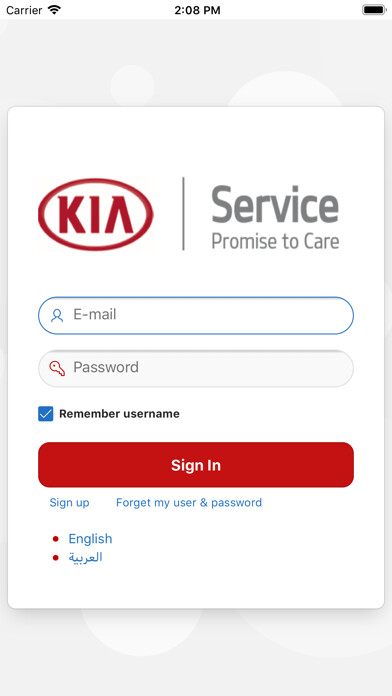 Emulate iPhone app KIA KSA using MyAndroid Emulate iPhone app KIA KSA using MyAndroid