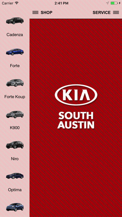 Emulate iPhone app Kia of South Austin using MyAndroid Emulate iPhone app Kia of South Austin using MyAndroid