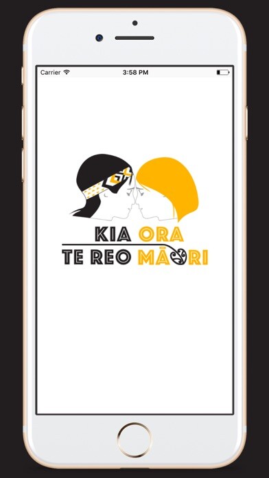 Emulate iPhone app Kia ora te reo Maori using MyAndroid