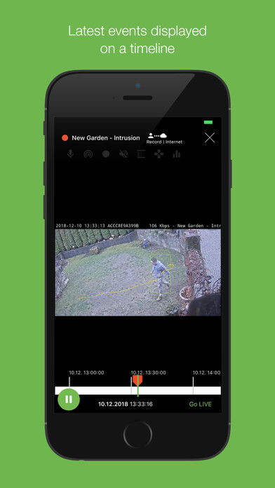 Emulate iPhone app KIBO Security Cloud using MyAndroid