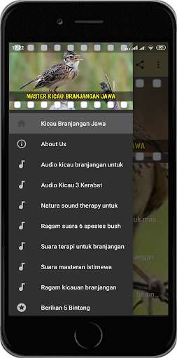 Emulate Android APK Kicau Branjangan Jawa
