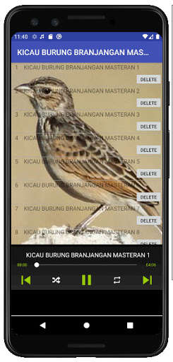 Run android online APK KICAU BURUNG BRANJANGAN MASTERAN from MyAndroid or emulate KICAU BURUNG BRANJANGAN MASTERAN using MyAndroid
