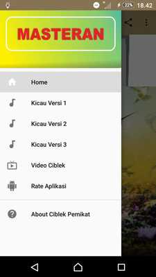 Emulate Android APK Kicau Ciblek Pemikat Offline
