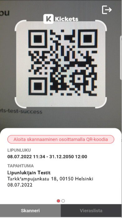 Emulate iPhone app Kickets Scanner using MyAndroid Emulate iPhone app Kickets Scanner using MyAndroid