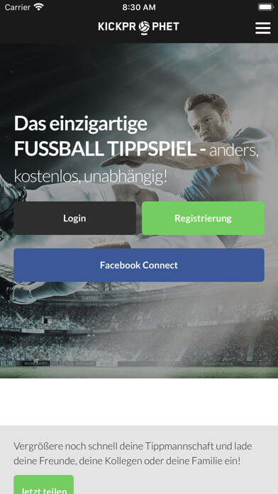 Emulate iPhone app Kickprophet using MyAndroid Emulate iPhone app Kickprophet using MyAndroid