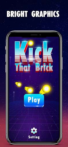 Run android online APK Kick That Brick: Brick Breaker Smash Hit Game from MyAndroid or emulate Kick That Brick: Brick Breaker Smash Hit Game using MyAndroid