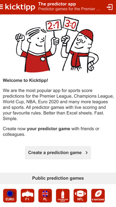 Emulate iPhone app Kicktipp using MyAndroid