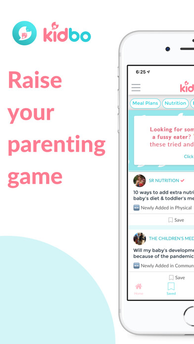 Emulate iPhone app Kidbo - For Busy Parents using MyAndroid