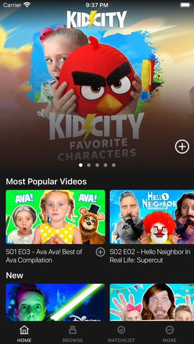 Emulate iPhone app KidCit‪y using MyAndroid