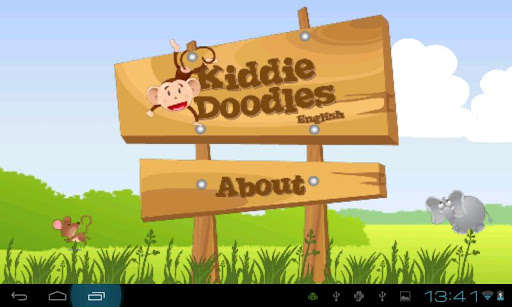 Run android online APK Kiddie Doodles English from MyAndroid or emulate Kiddie Doodles English using MyAndroid