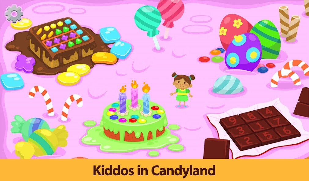 Run android online APK Kiddos In Candyland Kids Games from MyAndroid or emulate Kiddos In Candyland Kids Games using MyAndroid
