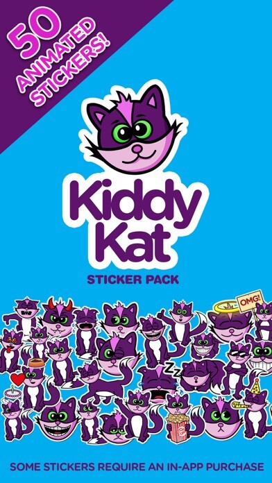 Emulate iPhone app Kiddy Kat Animated Stickers using MyAndroid Emulate iPhone app Kiddy Kat Animated Stickers using MyAndroid