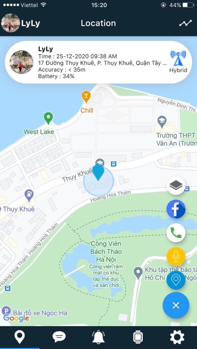 Emulate iPhone app Kiddy smartwatch using MyAndroid