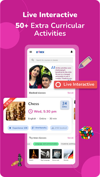 Run android online APK KidEx: Child Extracurriculars from MyAndroid or emulate KidEx: Child Extracurriculars using MyAndroid