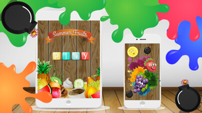 Emulate iPhone app Kid Fun Fruit 2 - The slash fruit game using MyAndroid Emulate iPhone app Kid Fun Fruit 2 - The slash fruit game using MyAndroid