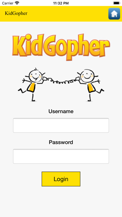 Emulate iPhone app KidGopher for Administrators using MyAndroid Emulate iPhone app KidGopher for Administrators using MyAndroid