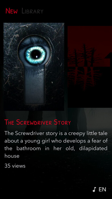 Emulate iPhone app KIDI - Horror Stories using MyAndroid