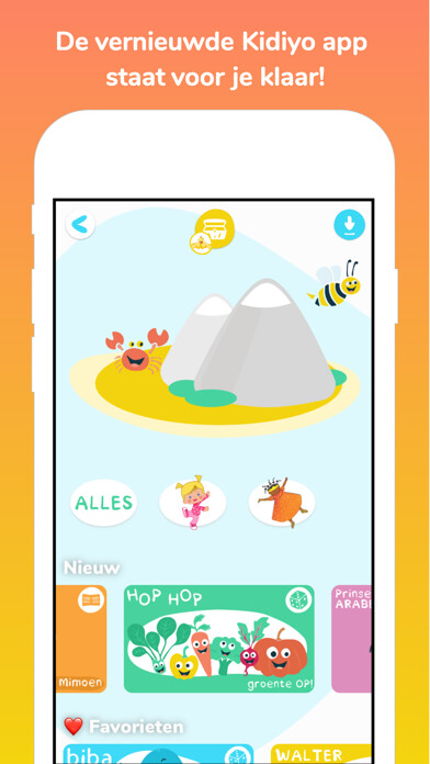 Emulate iPhone app Kidiyo - Spelen & Leren using MyAndroid