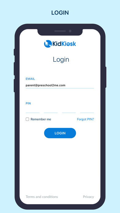 Emulate iPhone app KidKiosk for Parents using MyAndroid