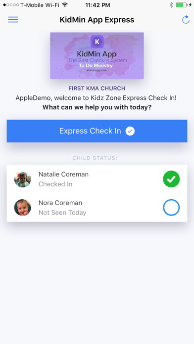 Emulate iPhone app Kidmin App using MyAndroid Emulate iPhone app Kidmin App using MyAndroid