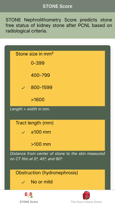 Emulate iPhone app Kidney Stone Scoring using MyAndroid Emulate iPhone app Kidney Stone Scoring using MyAndroid