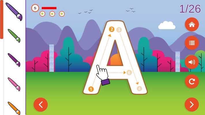 Emulate Android APK Kids ABC - Tracing Phonics for English Alphabet Emulate Android APK Kids ABC - Tracing Phonics for English Alphabet