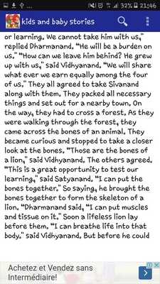 Emulate Android APK kids and baby stories