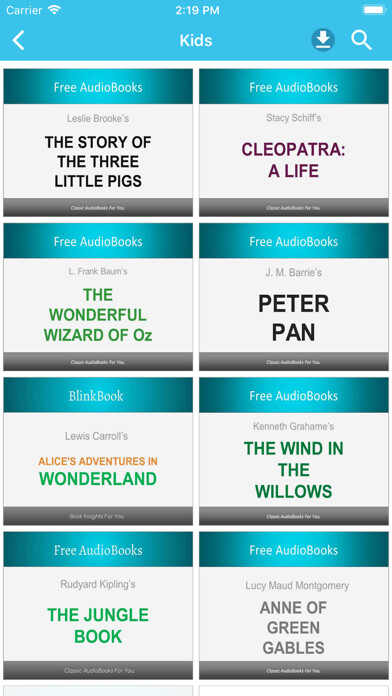 Emulate iPhone app Kids Audiobooks using MyAndroid Emulate iPhone app Kids Audiobooks using MyAndroid