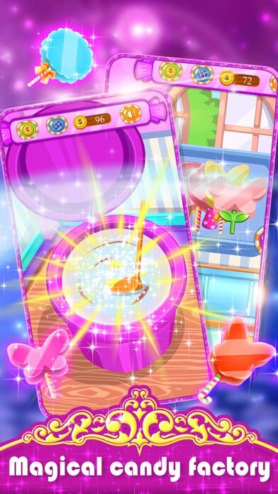 Emulate iPhone app Kids Candy Factory - Cooking games using MyAndroid