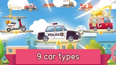Emulate iPhone app Kids Cars: Build and Drive using MyAndroid