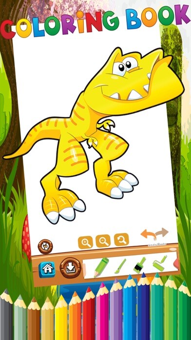 Emulate iPhone app Kids Coloring Book for activity kindergarten Games using MyAndroid