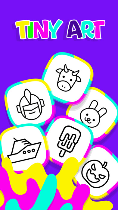 Emulate iPhone app Kids drawing 4 years Tiny Art using MyAndroid Emulate iPhone app Kids drawing 4 years Tiny Art using MyAndroid